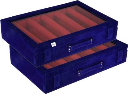 HOMESTIC Wooden 5 Rod Bangle Box|Velvet Coated Jewelry Box for Women ...