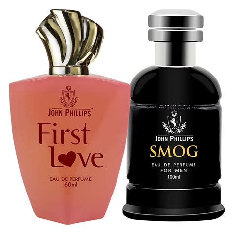 Buy John Phillips Men & Women FIRST LOVE & SMOG | Long Lasting | Combo ...