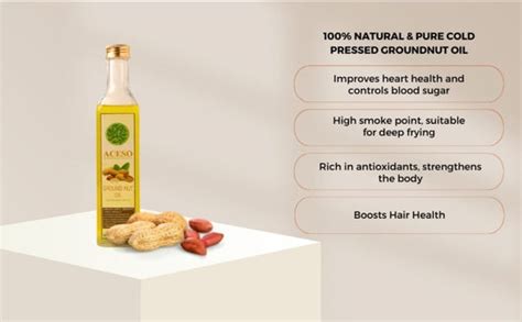 Premium Cold Pressed Groundnut Oil by Aceso Oils and Herbs – Aceso Oil ...