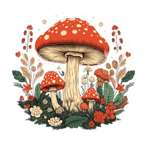 Mushroom Clip Art - Free Design Palace