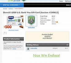 bid and win endlessbids wins 500 gift card for 1 bid on skoreit bid and win endlessbids wins 500 gift card for 1 bid on skoreit