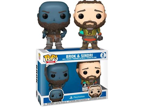 Funko POP! God of War Playstation (2018) - Brok & Sindri 2-Pack ...