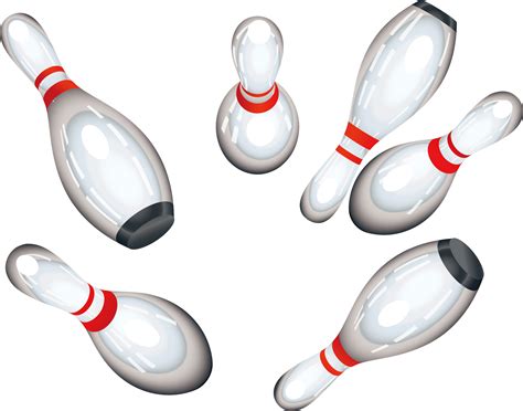 Bowling Pin Clipart Transparent