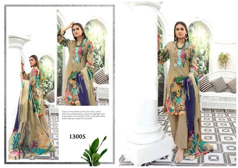 Iris Vol 13 Pure Cotton Dress Materials With Wholesale Price