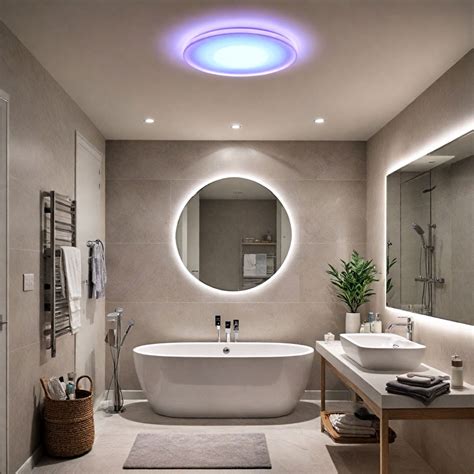 20 Bathroom Ceiling Lighting Ideas You'll Love