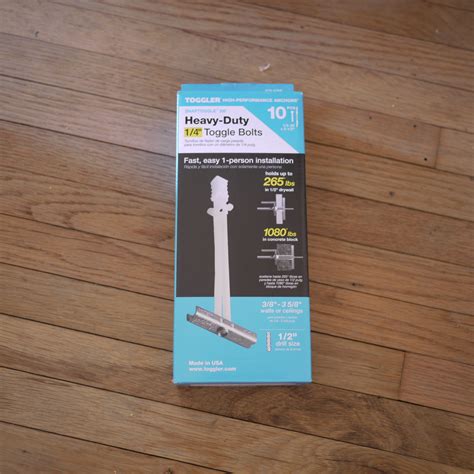 Image result for Toggle Bolt Installation