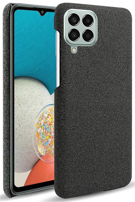 Kapa Woven Soft Fabric Case for Samsung Galaxy M53 (5G) Back Cover ...