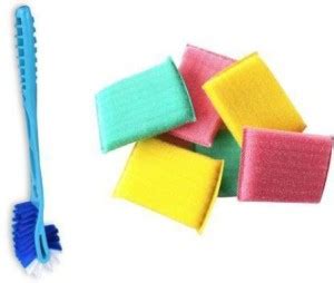 SBTs HOME CLEANING SET TOILET BRUSH / SCRUB PAD Toilet Brush, Scrub Pad ...