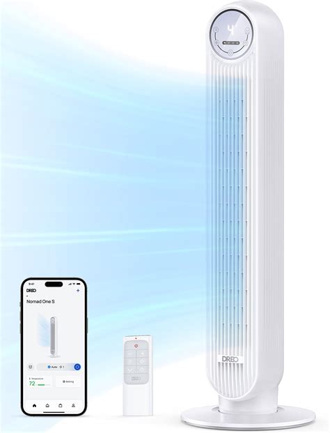 Amazon.com: Dreo Smart Tower Fan for Bedroom, Standing Fans for Indoors ...