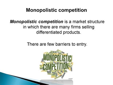What is the distinction between a monopoly and monopolistic competitors ...