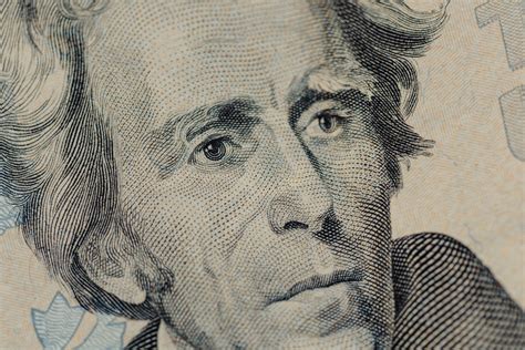 Free picture: President Andrew Jackson on 20 dollar bill ($20)