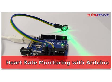 Interfacing Pulse Sensor with Arduino (Heart Rate Monitor) - Robocraze