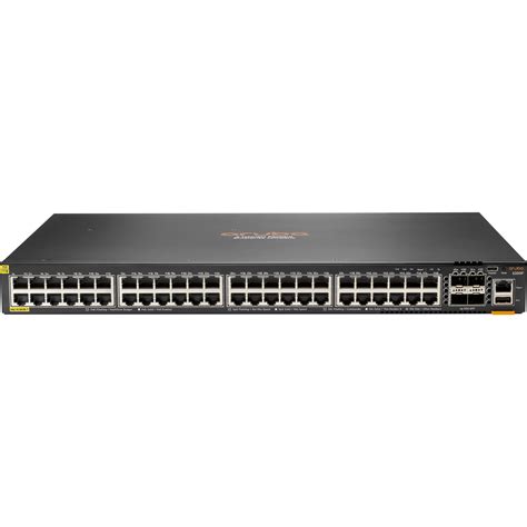 Aruba 6300F 48-port 1GbE Class 4 PoE and 4-port SFP56 India | Ubuy