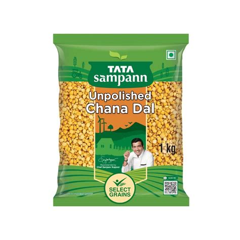 Tata Sampann Unpolished Chana Dal : 1 kg – Prithvi Enterprises