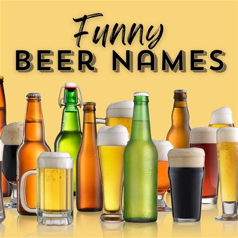 Funny Beer Names - Absolutely Jokes & Puns