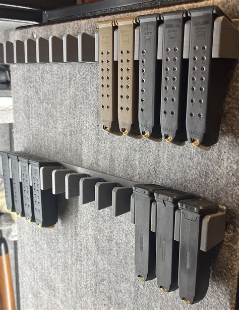 The Perfection of Glock Magazine Holders Rack for the Wall or Safe ...