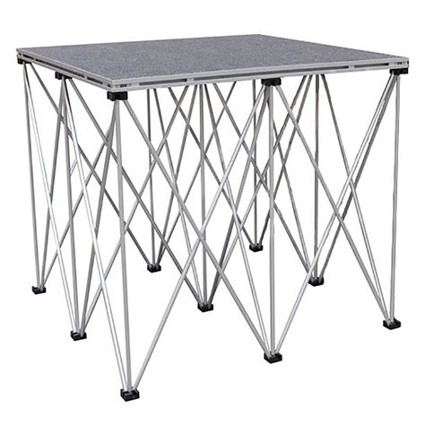 Portable Stage - Lightweight 3'x3' Portable Stage Unit | StageDrop