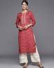 Buy Red Kurtas for Women by SVARAA Online | Ajio.com