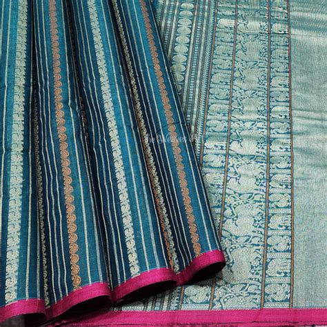 Kanchi Cotton Sarees Online | Buy Premium Handloom Kanchi Cotton Sarees