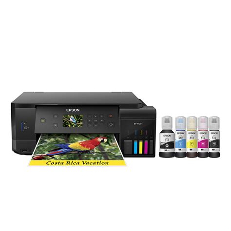 Buy Epson Expression Premium ET-7700 EcoTank Wireless 5-Color All-in ...