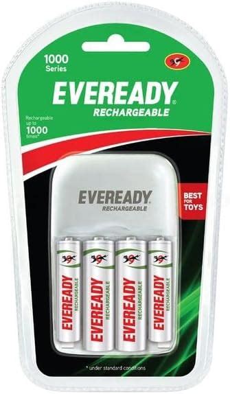Eveready Rechargeable Batteries with Charger (230 V) Lithium Solar ...