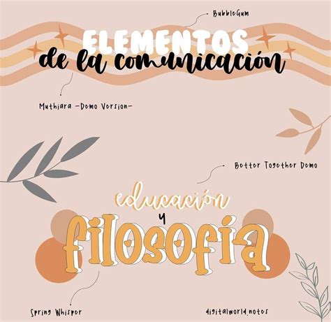 Spanish Language Font in Orange and Black