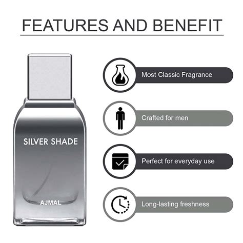 Buy AJMAL SHIRO EDP 90ML PERFUME FOR MEN AND SILVER SHADE EDP 100ML ...