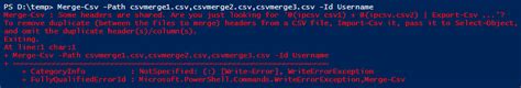 PowerShell Not Merge Files 的图像结果