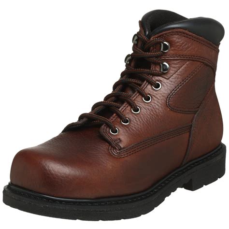 WORX by Red Wing Shoes Men's 5525 Oblique Toe Steel Toe 6" Work Boot ...