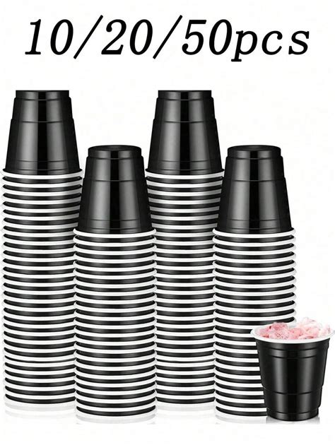 10/20/50pcs 2 Oz Plastic Shot Cups, Shot Glasses For Bachelorette Party ...