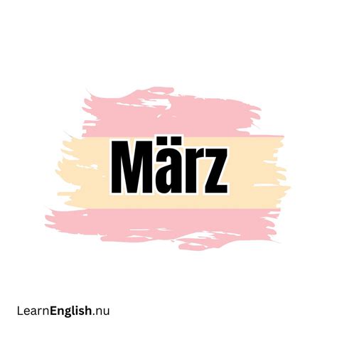 Months in German Pronunciation - learn german