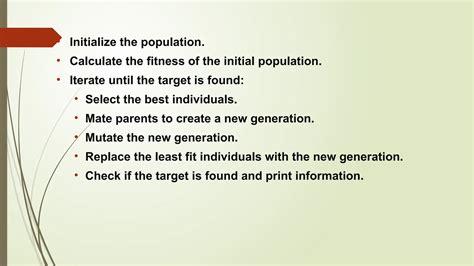 Genetic Algorithm Python Tutorial 的图像结果
