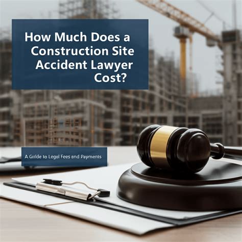 How Much Does a Construction Site Accident Lawyer Cost? A Guide to Legal Fees and Payments