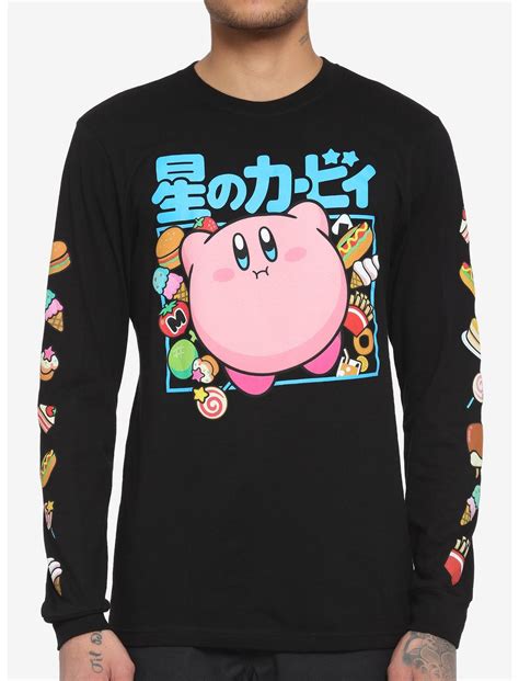 Kirby Food Long-Sleeve T-Shirt | Hot Topic