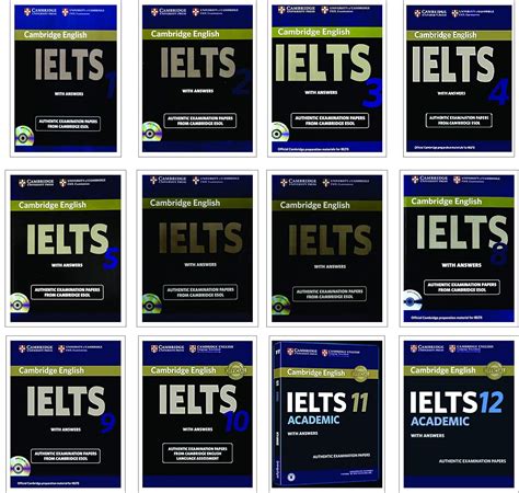 Cambridge IELTS 1-12 Combo Student Book With Answer(IELTS Practice Book ...