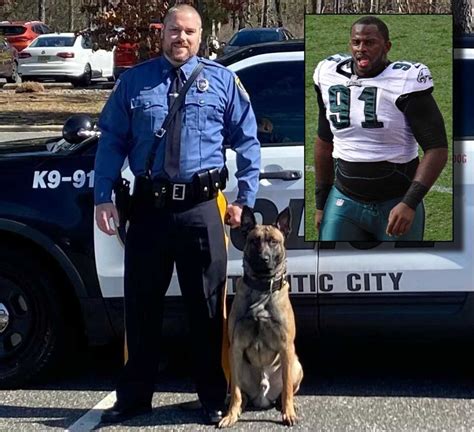 Eagles Defensive Star Donates K9 To Atlantic City Police Department ...