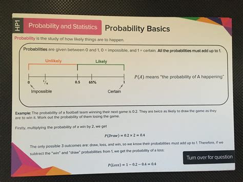 Probability Math Basics 的图像结果