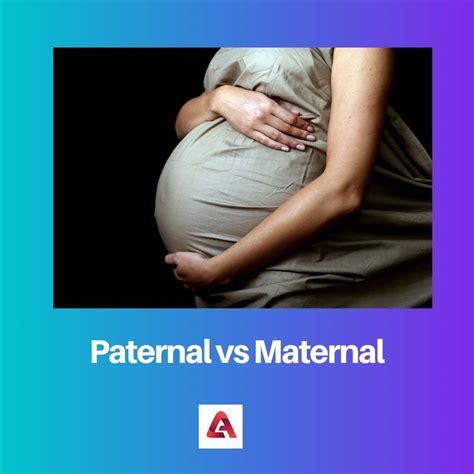 Paternal vs Maternal: Difference and Comparison