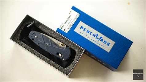 First Impressions - Benchmade Mini Barrage Blue Canyon Richlite