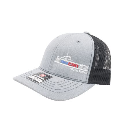 Amcan Youth Grey & Black Richardson 112 | Amcan Truck Parts