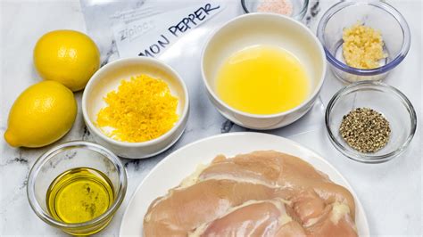 Easy Lemon Pepper Chicken Marinade For Juicy, Flavorful Chicken | Bake ...