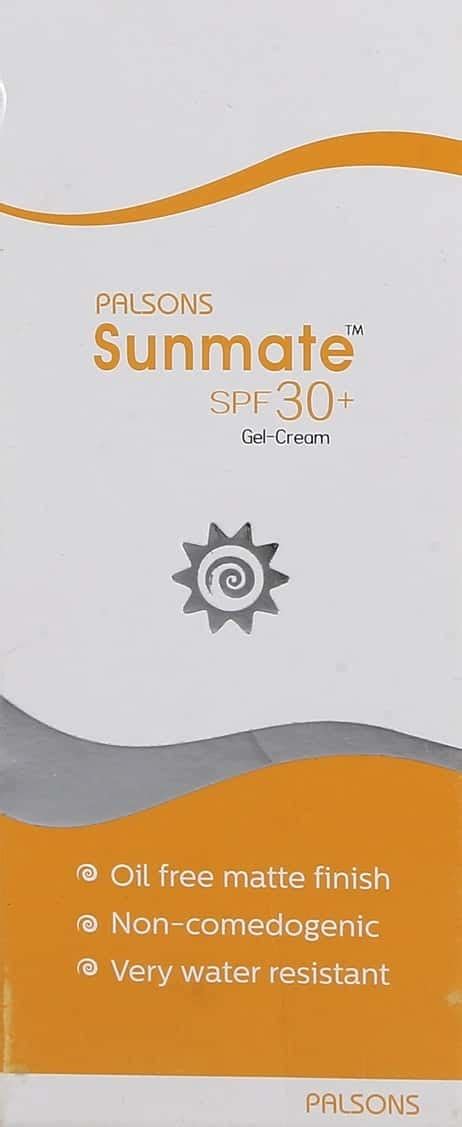 Buy SUNMATE SPF 30 PLUS TUBE OF 50GM GEL CREAM Online & Get Upto 60% ...