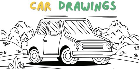 Car Drawing for Kids: Easy Step-by-Step Guide
