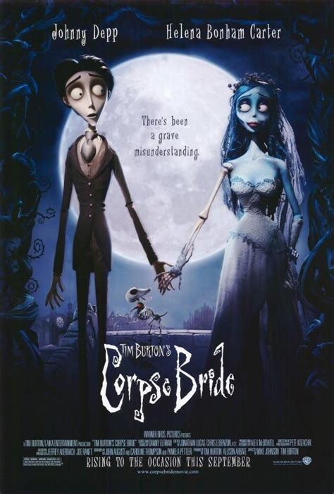 Image result for Tim Burton Movie Posters Corpse Bride