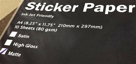 How to Use Sticker Paper in Printer 的图像结果