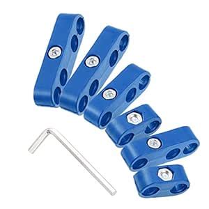 X AUTOHAUX 1 Set 8mm Car Engine Spark Plug Wire Separator Looms Divider ...