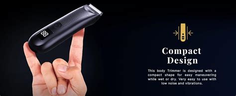 MENHOOD Men's WaterProof Cordless Grooming Trimmer 2.0 for Men ...