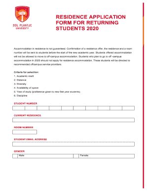 Fillable Online SPU Student Forms Fax Email Print - pdfFiller