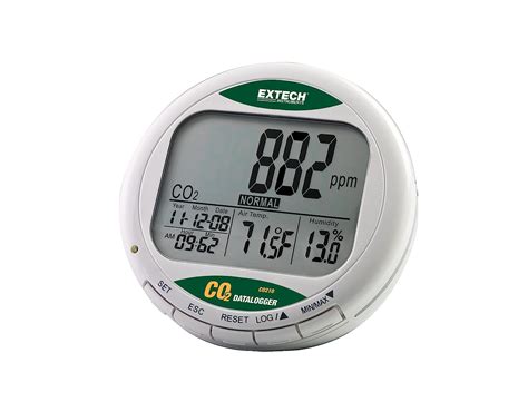 Extech CO210 Air Quality Carbon Dioxide Data Logger : Amazon.in ...