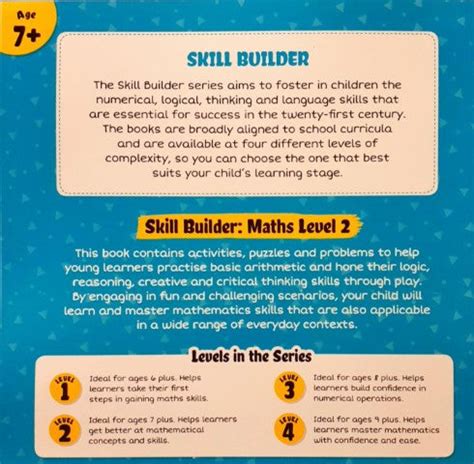Skill Builder Maths Level 2 My Fun Activity Book Over 50 Activities ...